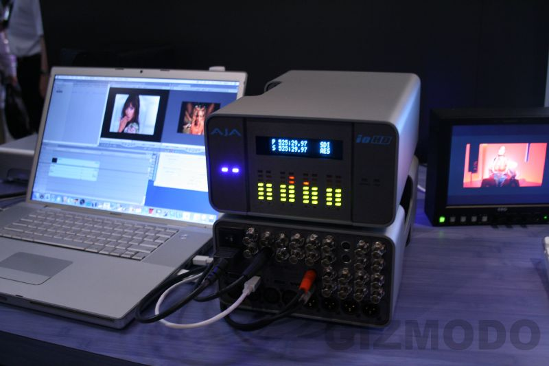 Illustration for article titled Gallery of Apple's Final Cut Friend: AJA IO HD Tames the HD Beast